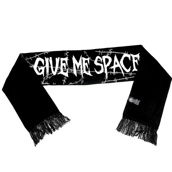 NWT Killstar knit Give Me Space winter scarf🧣 - Picture 3 of 13